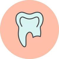 Broken Tooth Vector Icon