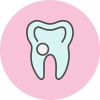 Tooth Hole Vector Icon