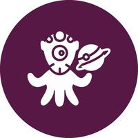 Space Alien Vector Icon