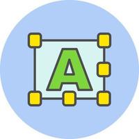 Text Vector Icon