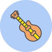 icono de vector de guitarra