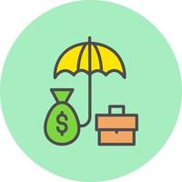 Business Insurance Vector Icon