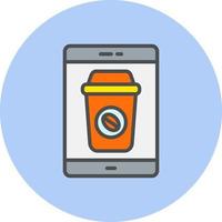 icono de vector de cafe