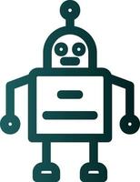 Robot Vector Icon Design