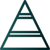 Pyramid Vector Icon Design