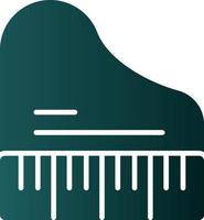 diseño de icono de vector de piano