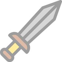 Swords Vector Icon Design