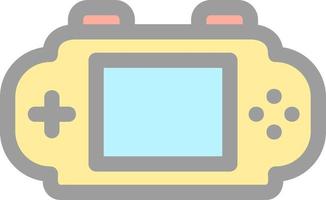 Game Console Vector Icon Design