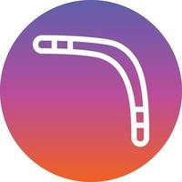 Boomerang Vector Icon Design