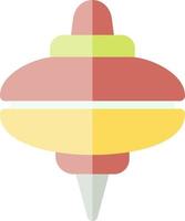 Spinning Top Vector Icon Design