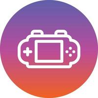 Game Console Vector Icon Design