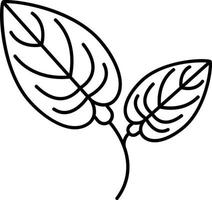 Anthurium Vector Icon Design
