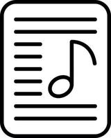 Playlist Vector Icon Design