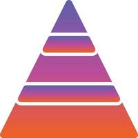 Pyramid Vector Icon Design