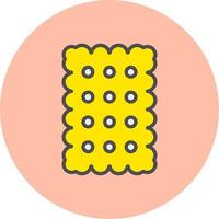 Biscuit Vector Icon