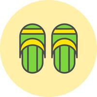 Slippers Vector Icon