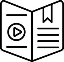 Chapter Vector Icon Design