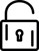 Unlock Vector Icon Design
