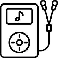 diseño de icono de vector de mp3