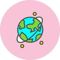 Earth Vector Icon