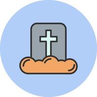 Tomb Vector Icon