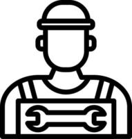 Technician Vector Icon Design