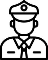 Taxi Driver Vector Icon Design