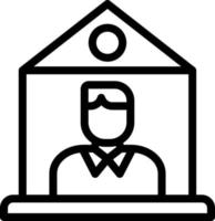 Landlord Vector Icon Design