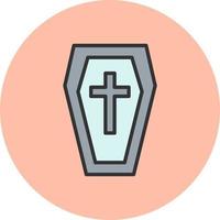 Coffin Vector Icon