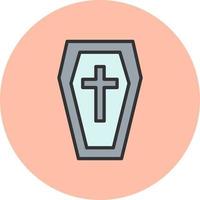 Coffin Vector Icon