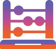 Abacus Vector Icon Design