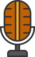 Mike Vector Icon Design