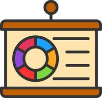 Presentation Vector Icon Design