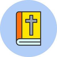 icono de vector de biblia