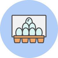 Egg Carton Vector Icon