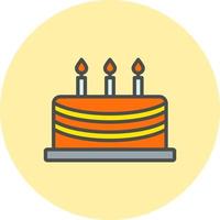 Cake Vector Icon