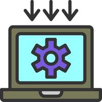 Data Processing Vector Icon Design