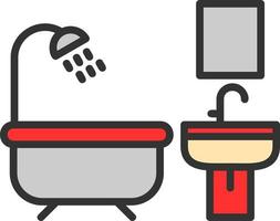 Bathroom Vector Icon Design