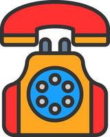 Telephone Vector Icon Design