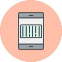 Bar Code Scanner Vector Icon