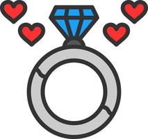 Ring Vector Icon Design