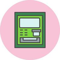 Atm Machine Vector Icon