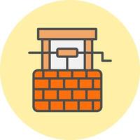 Water Well Vector Icon