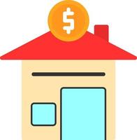 Mortgage Loan Vector Icon Design