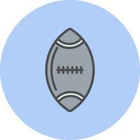 Rugby Vector Icon