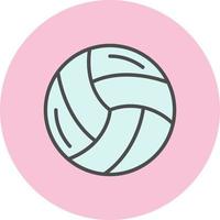 icono de vector de voleibol