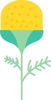 Pineappleweed Vector Icon Design