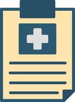 Health Report Vector Icon Design