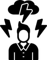 Stress Vector Icon Design