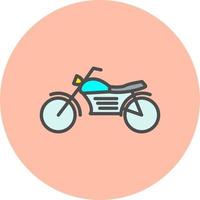 icono de vector de moto